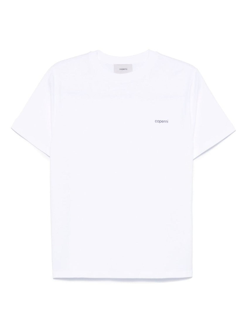 Coperni Classic Fit Cotton T-Shirt With Subtle Logo