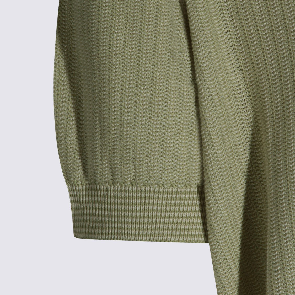 Piacenza Cashmere Short-Sleeved Knit Polo Shirt With V-Notch