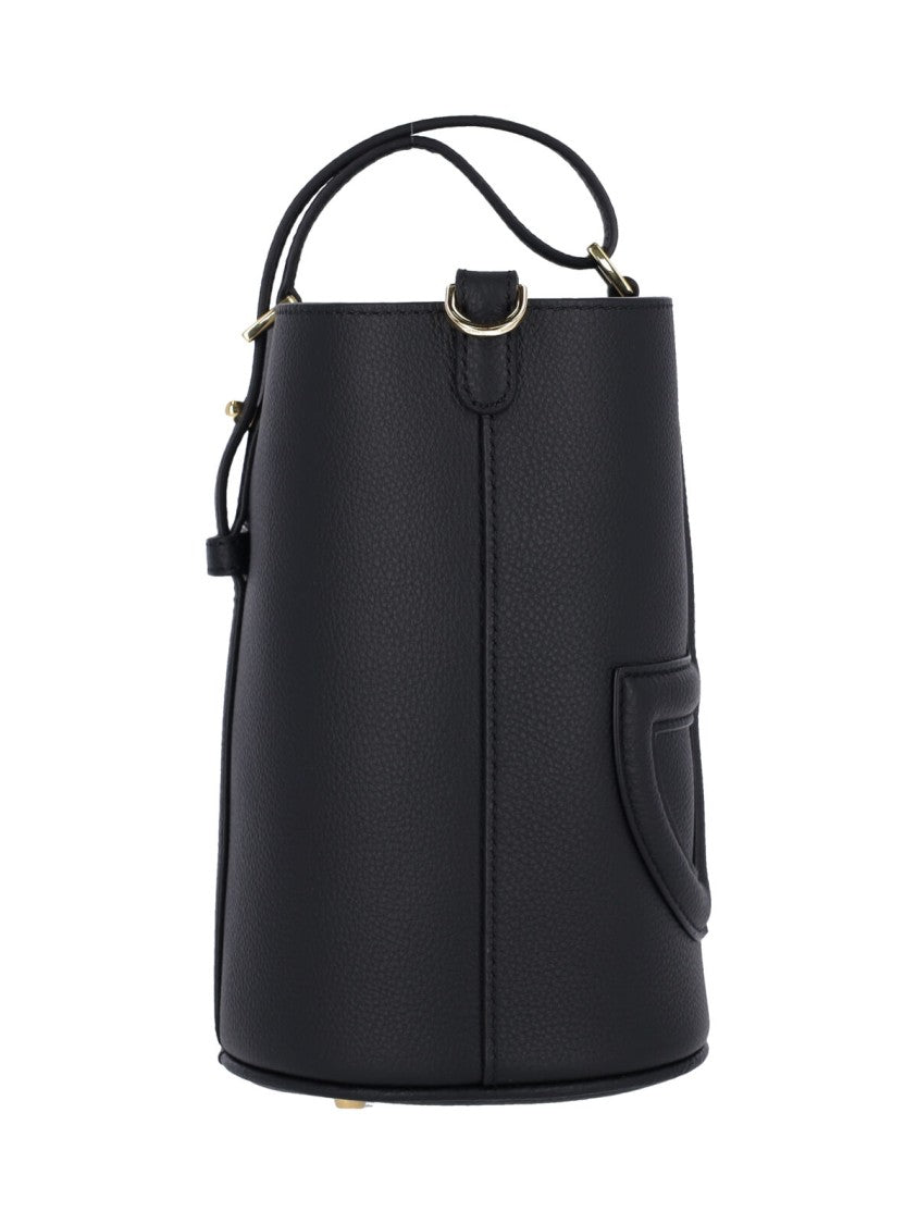 Patou "Jp" Small Bucket Bag – Black