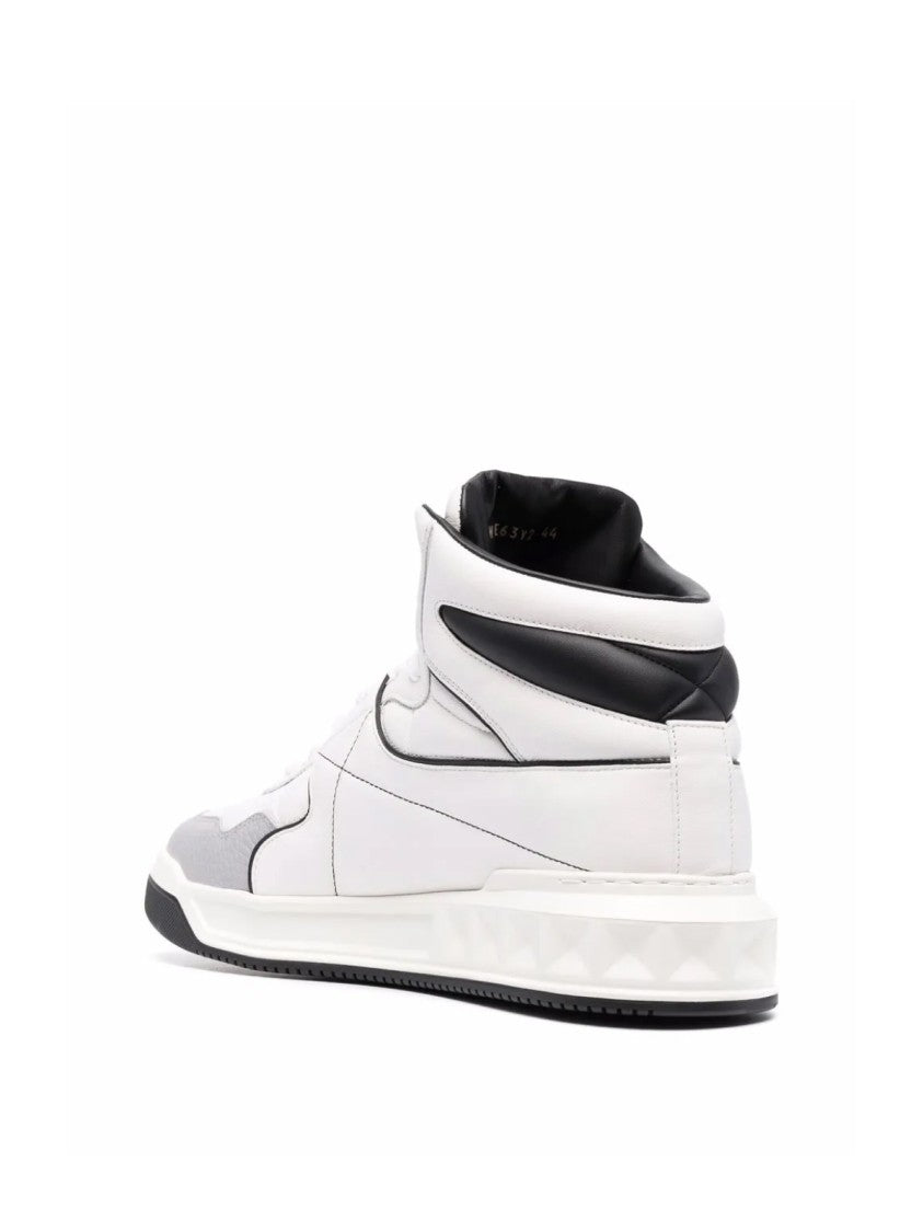 Valentino Garavani One Stud Mid-Top Sneakers