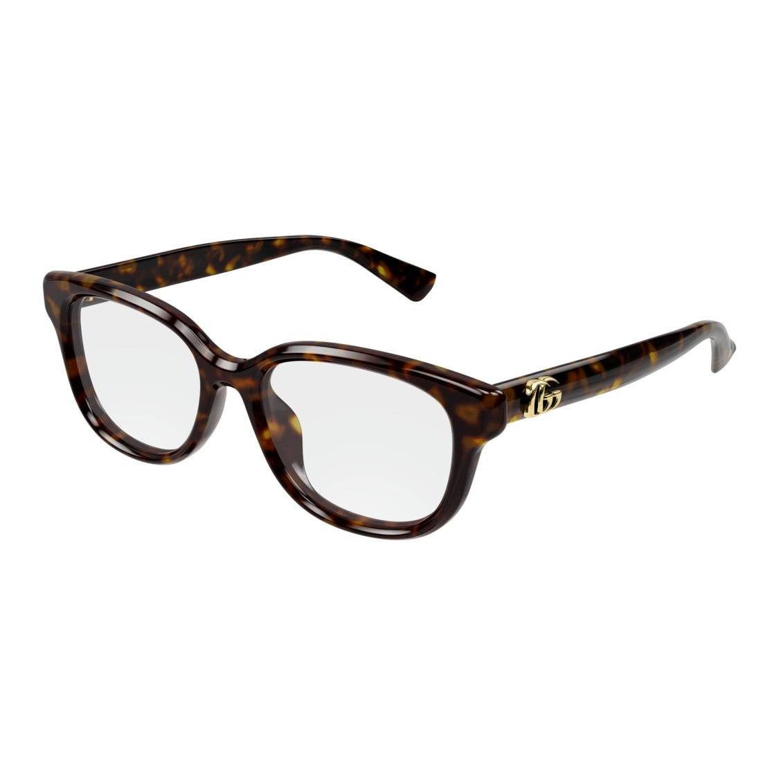 Gucci Gg1833ok Classic Tortoiseshell Square Frame Eyeglasses