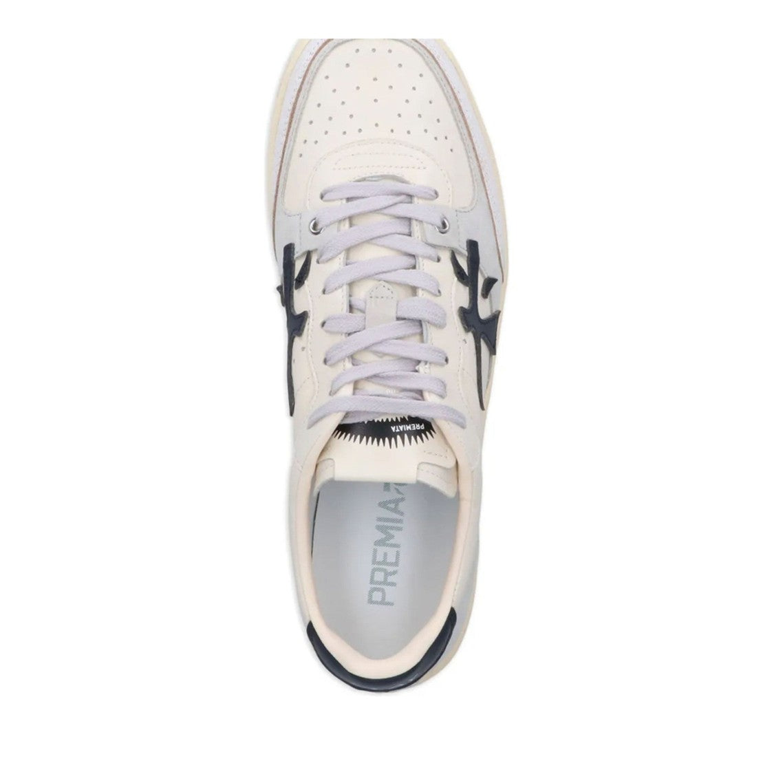 Premiata Multicolor Sheepskin Low-Top Sneakers