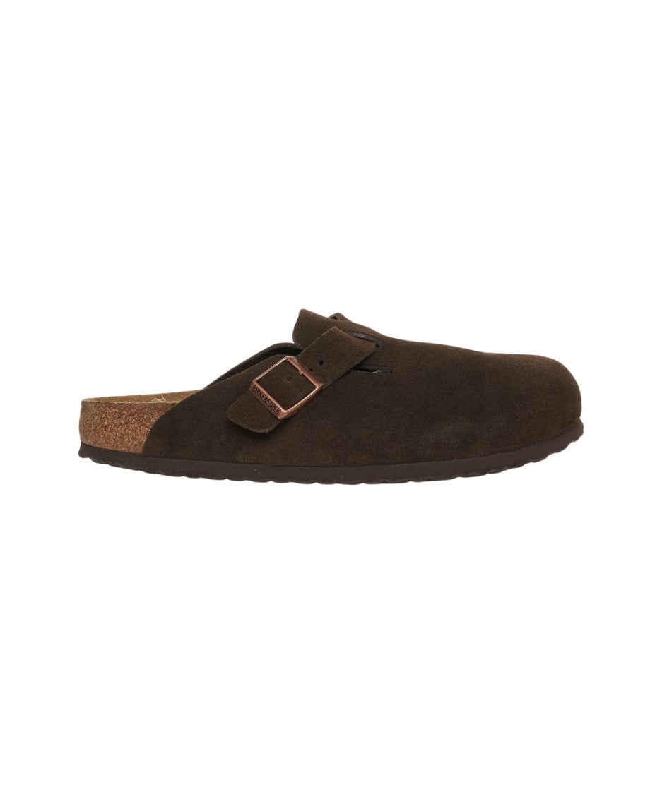 Birkenstock 'Boston' Suede Slippers
