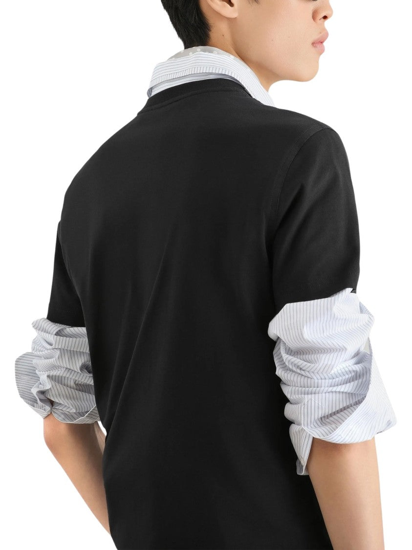 Dolce & Gabbana Minimalist Black Crew Neck Short-Sleeve T-Shirt