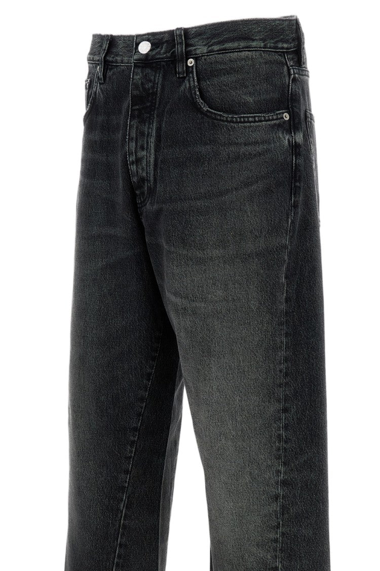 Sunflower Black Wide Twist Organic Jeans