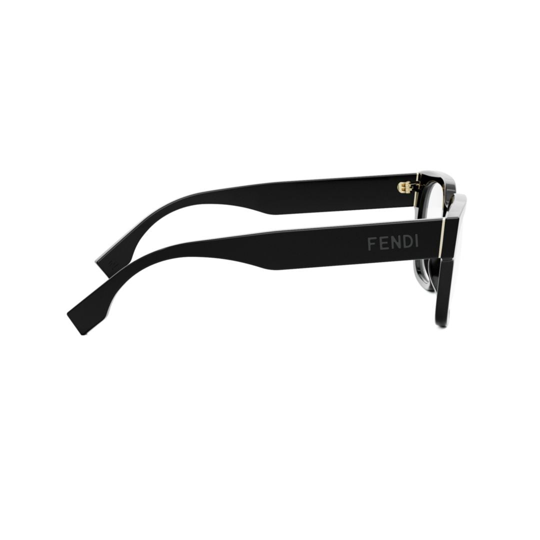 Fendi Fe50080i Bold Rectangular Eyeglasses