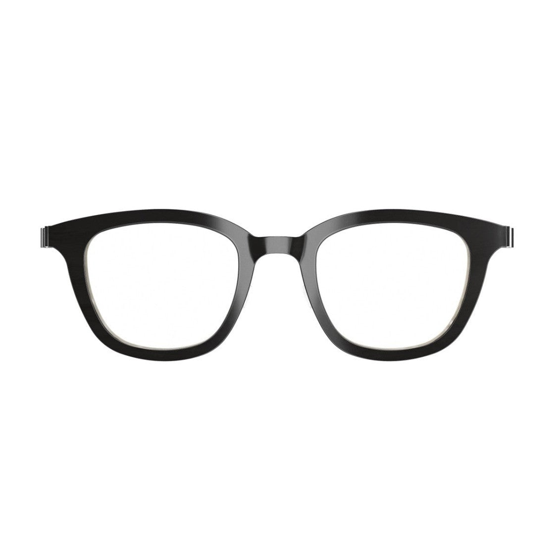 Lindberg Black 1862 Titanium-Blend Square Sunglasses