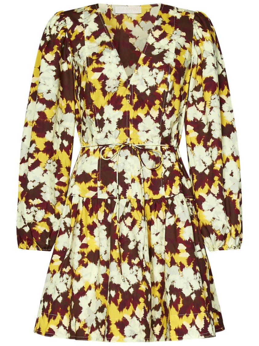 Ulla Johnson Floral Print Mini Dress