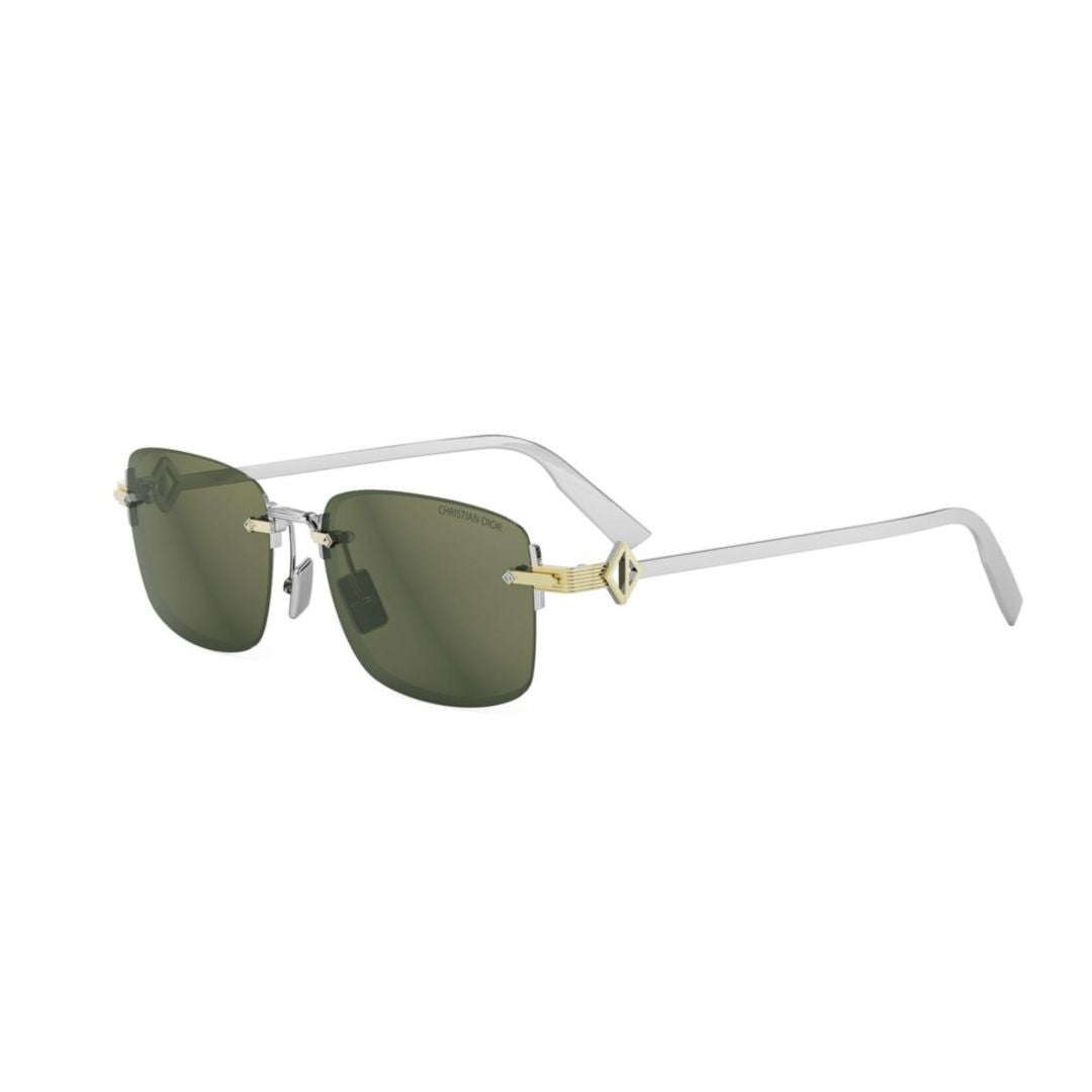Dior Dm40163u Rimless Rectangular Sunglasses