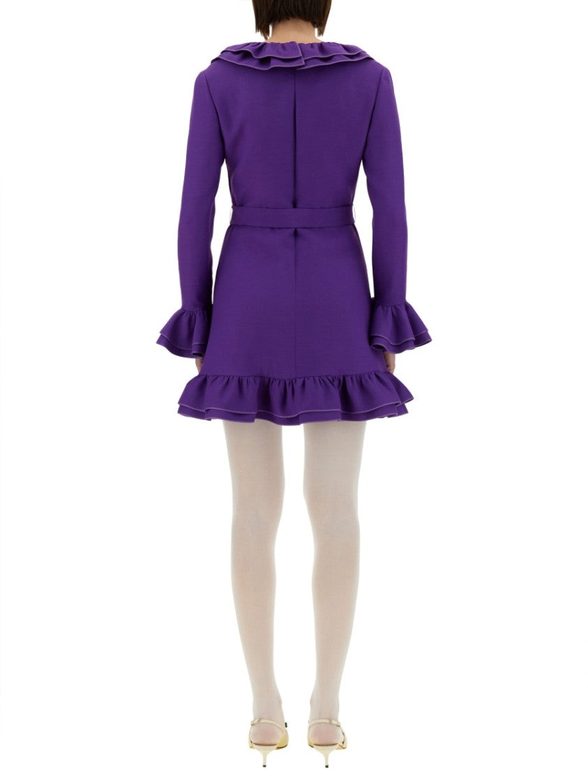 Valentino Crepe Couture Short Dress