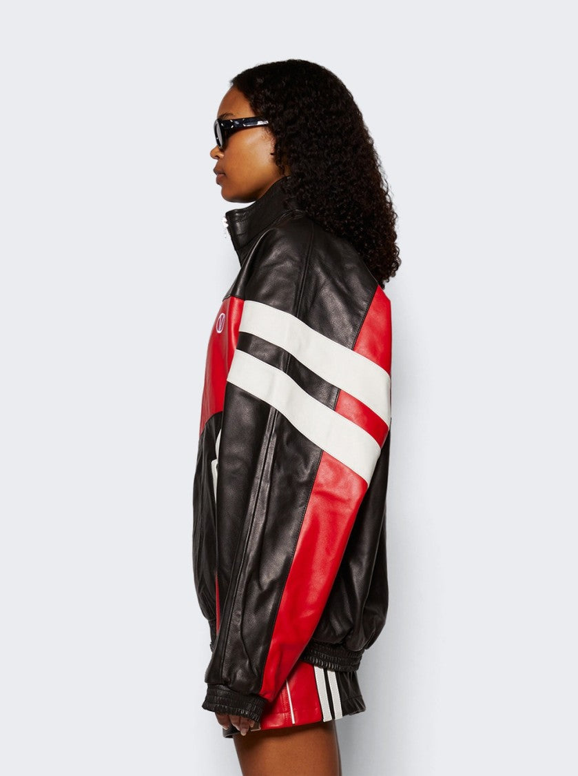 Vetements Tracksuit Jacket Black And Red