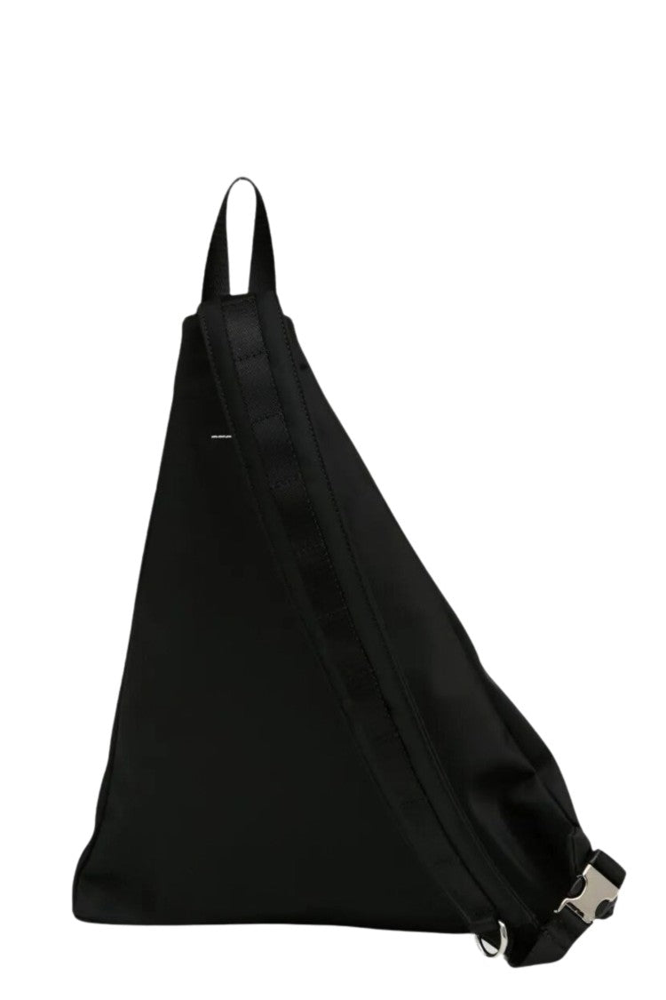 Mm6 By Maison Margiela Black Triangular Nylon Belt Bag