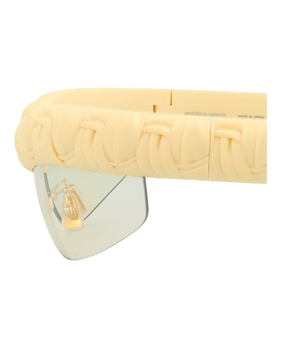 Bottega Veneta Shield-Frame Injection Sunglasses