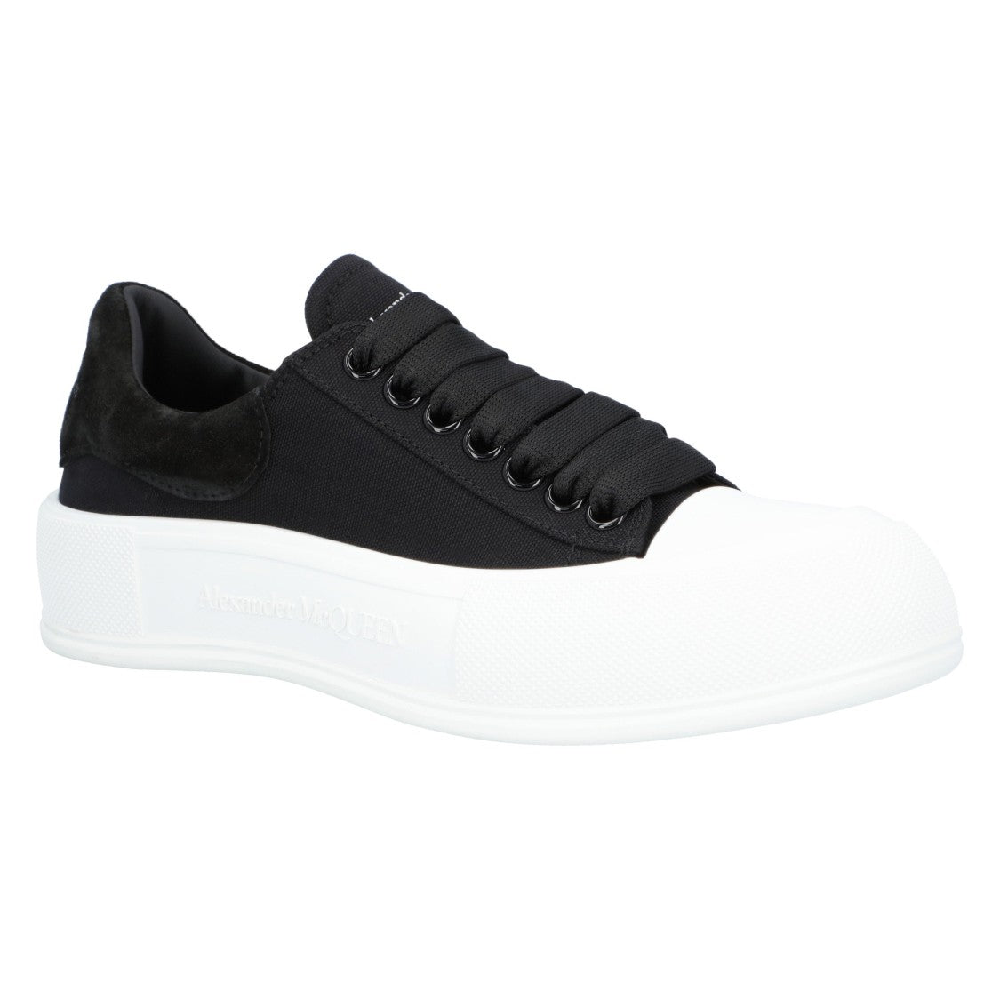 Alexander Mcqueen Plimsoll In Black