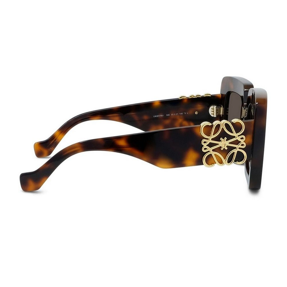 Loewe Anagram Oversized Square Sunglasses With Beveled Edges