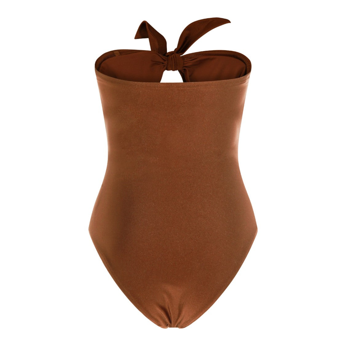 Zimmermann Brown Elasticated Fit Swimsuit