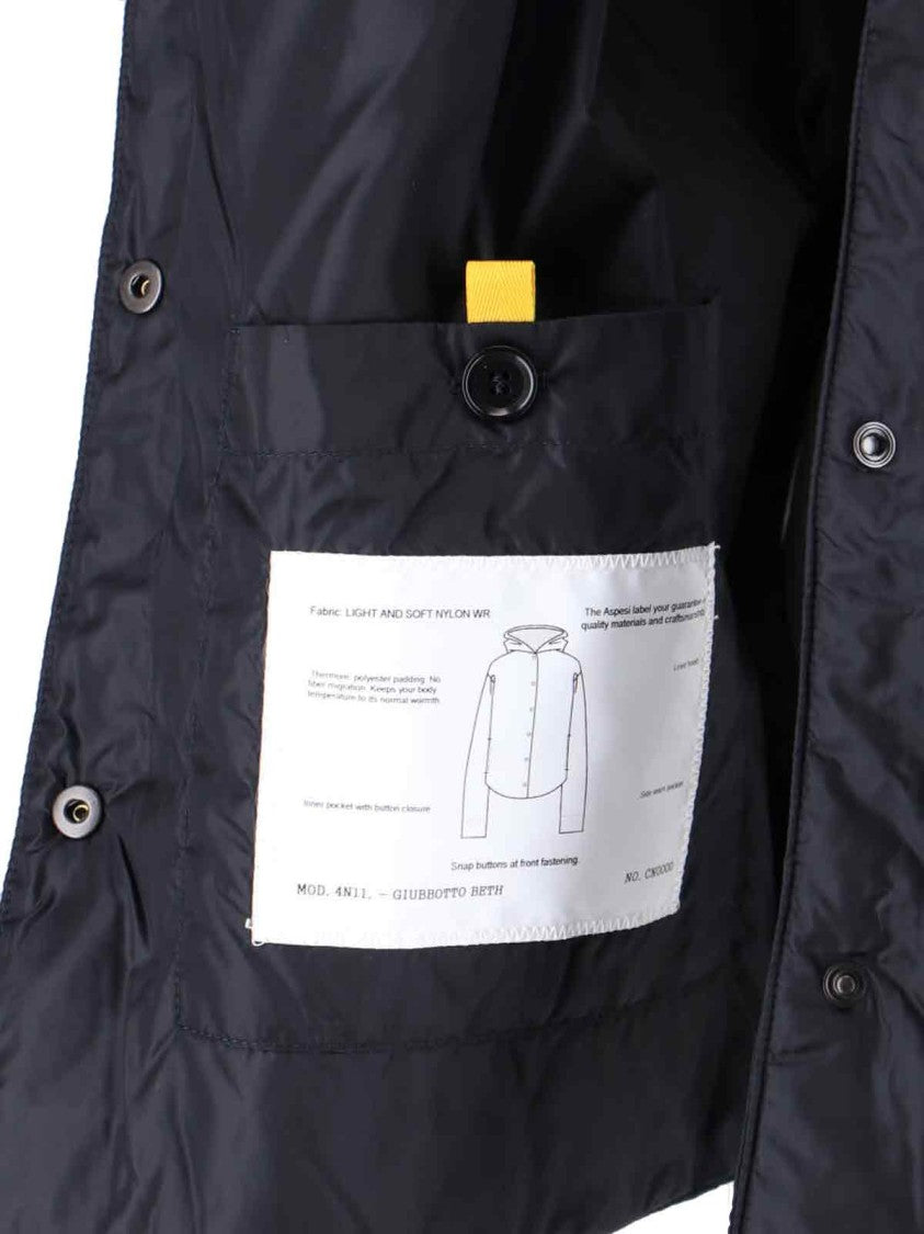 Aspesi Black Beth Fabric Jacket