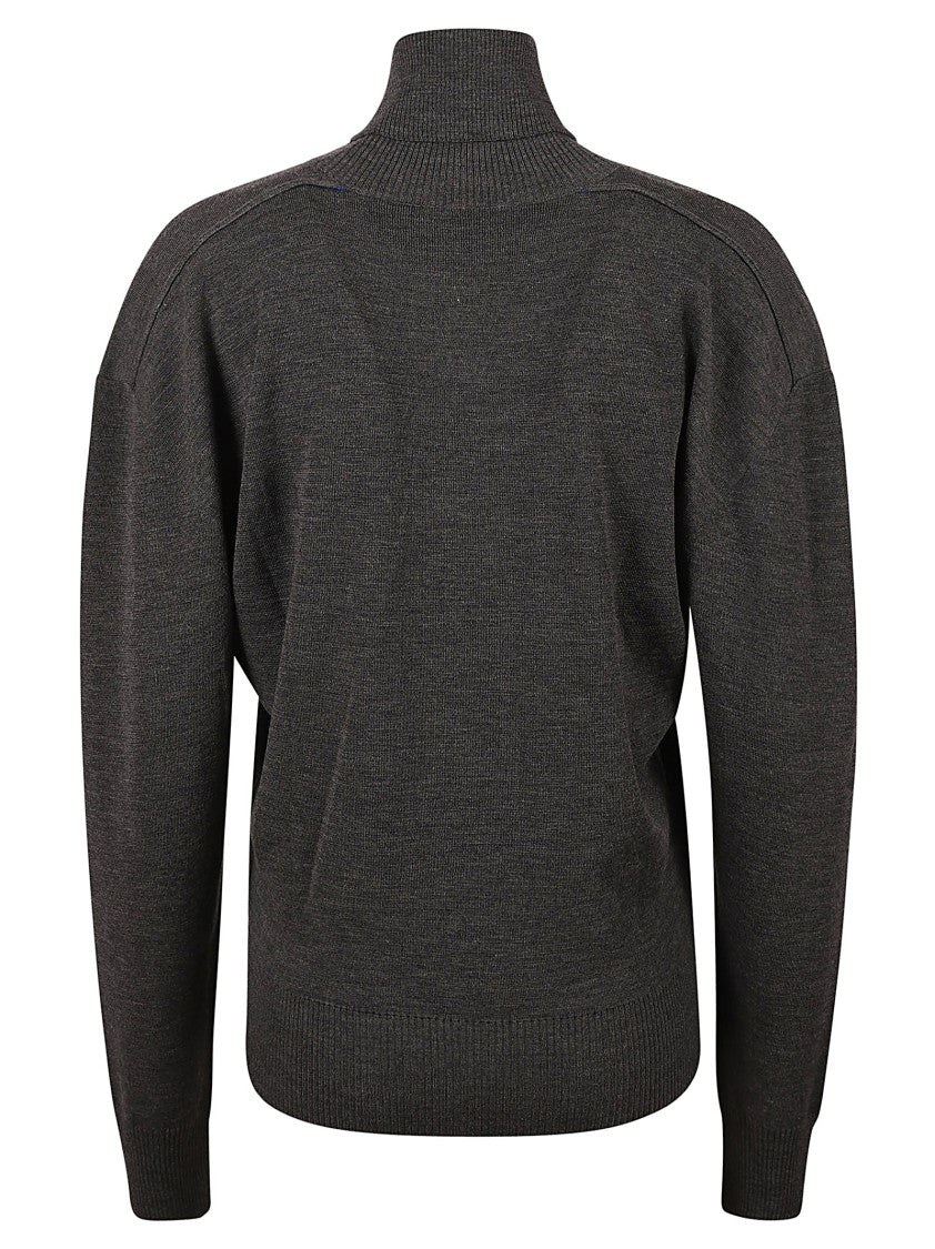 Burberry Relaxed-Fit High Neck Sweater