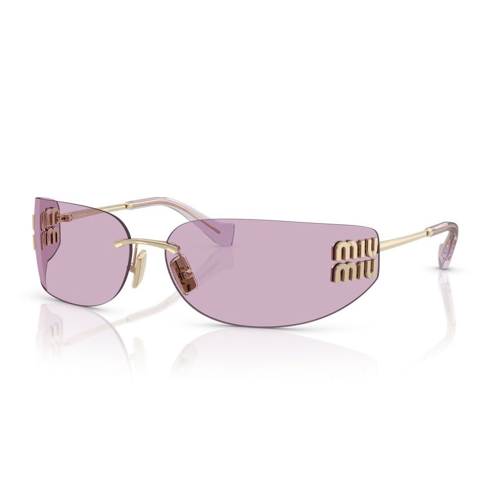 Miu Miu 0Mu A51s Aube Ultra-Light Wraparound Sunglasses
