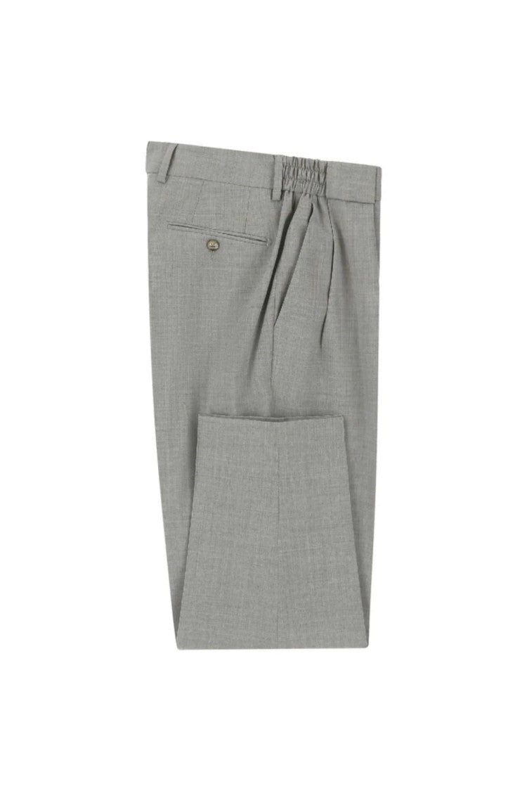L.B.M. 1911 Light Grey Baggy Fit Trousers