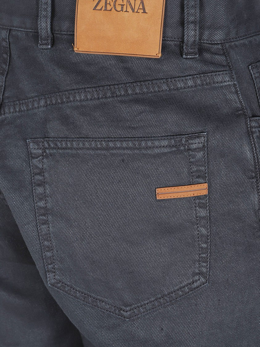 Zegna Straight-Leg Jeans With Classic Five-Pocket Design