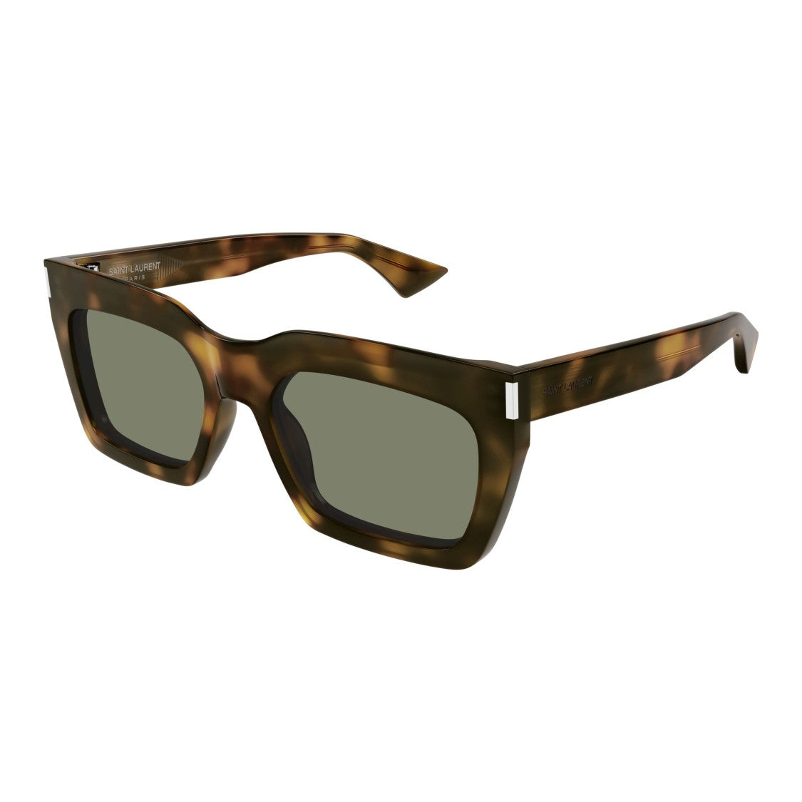 Saint Laurent Sl 810 Tortoiseshell Oversized Square Sunglasses