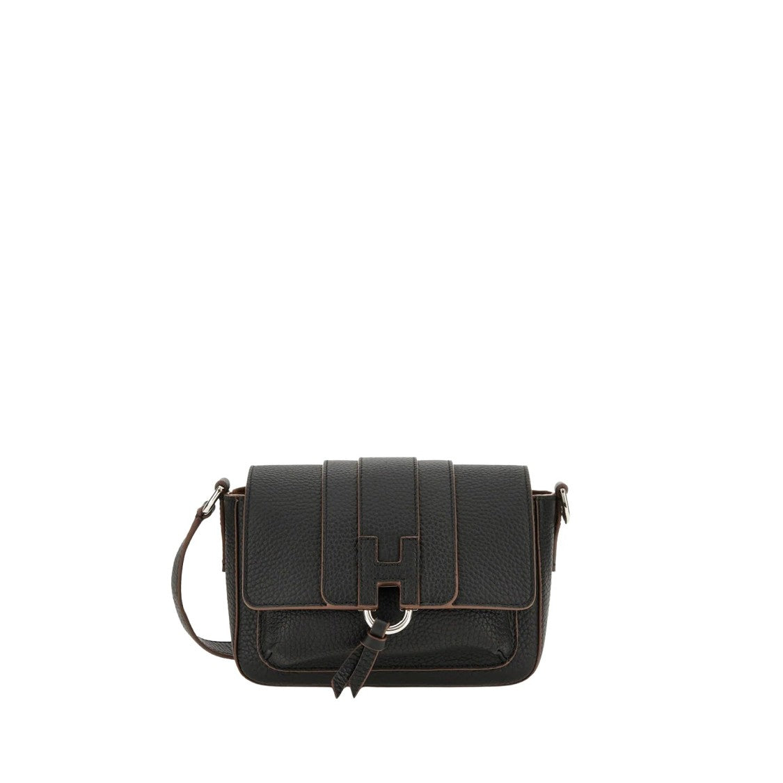 Hogan Black H01x Flap Bag Shoulder Bag