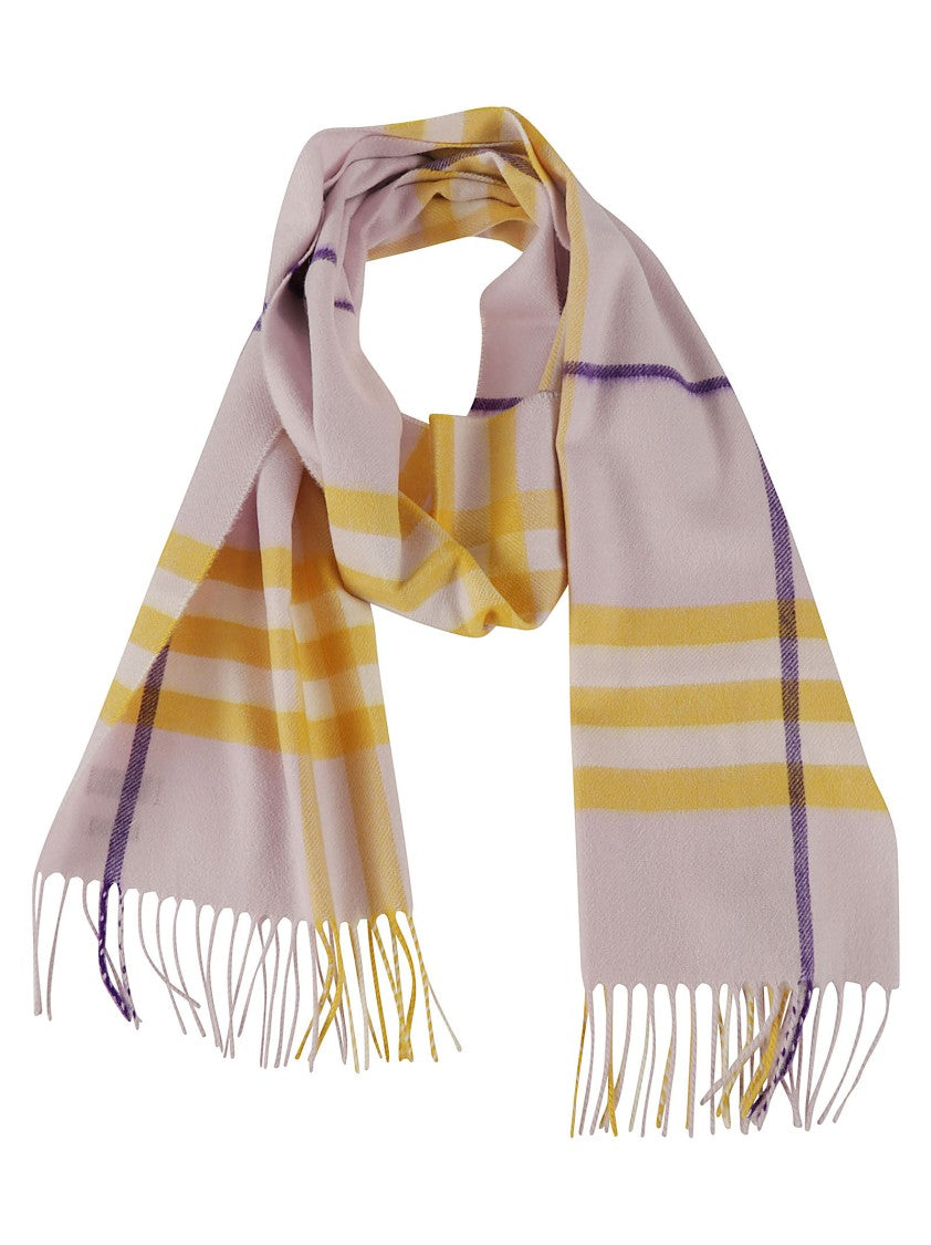 Burberry Pastel Pink Cashmere Scarf