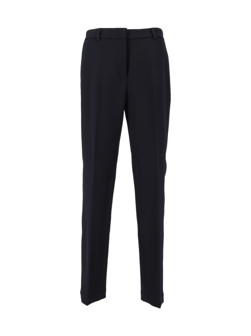 Peserico Tailored Mid-Rise Straight-Leg Formal Pants
