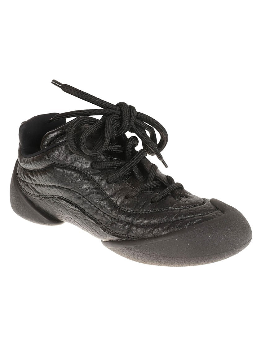 Alexander Mcqueen Textured Leather Sneakers