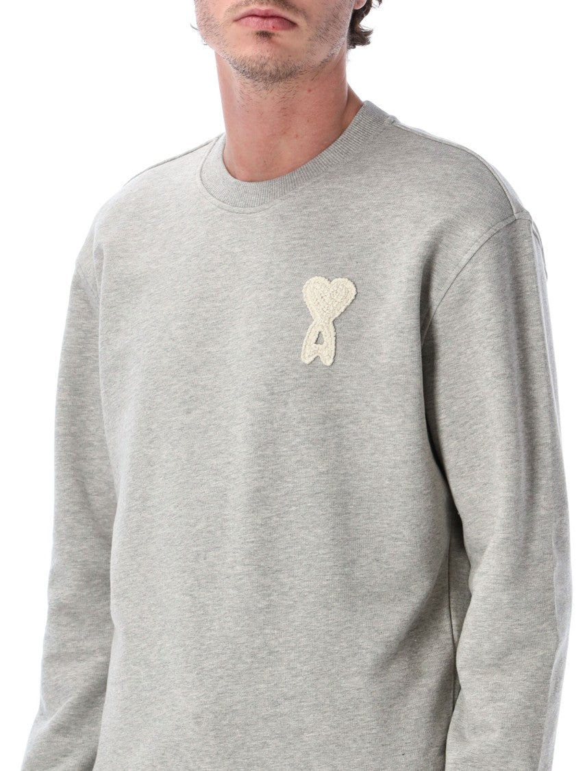 Ami Paris Cotton Knit Sweatshirt