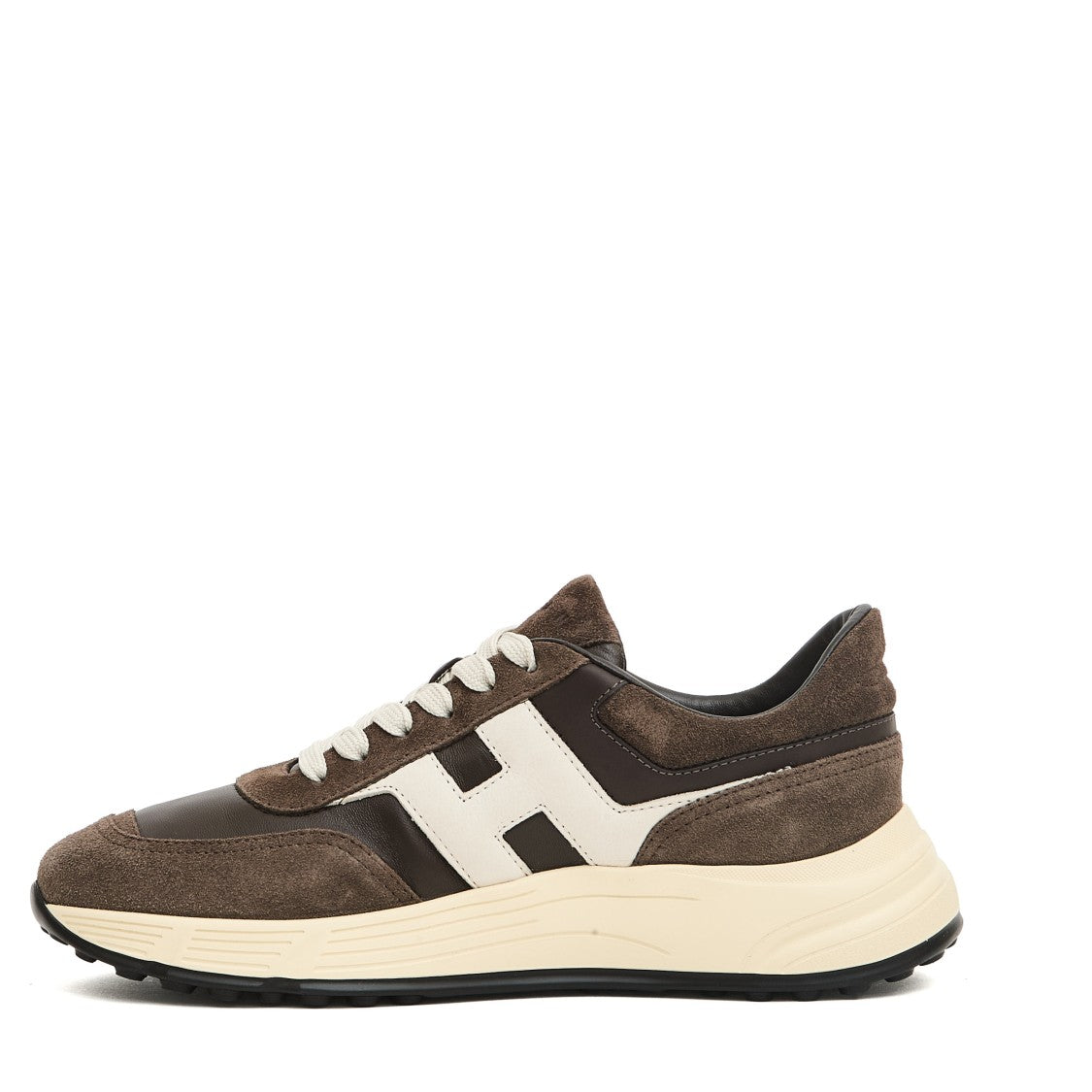 Hogan Hyperlight Cam Brown Running Sneakers