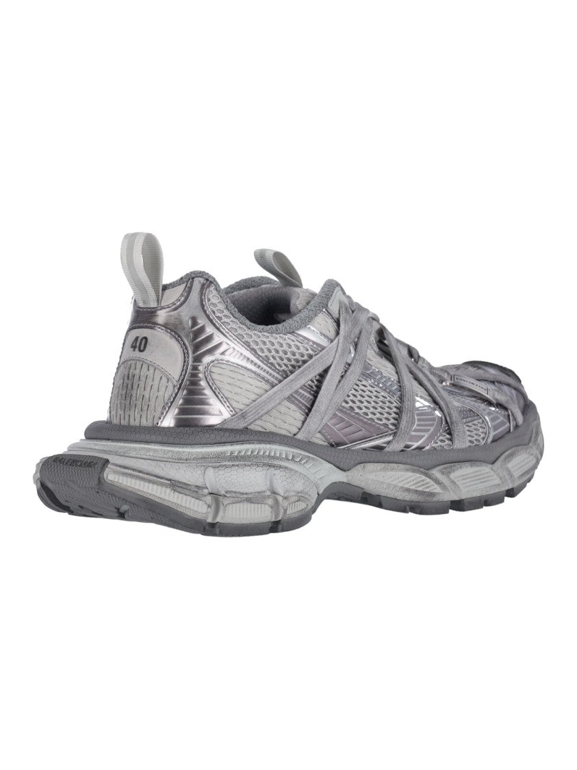 Balenciaga "3Xl Extreme Laces B" Sneakers – Taupe