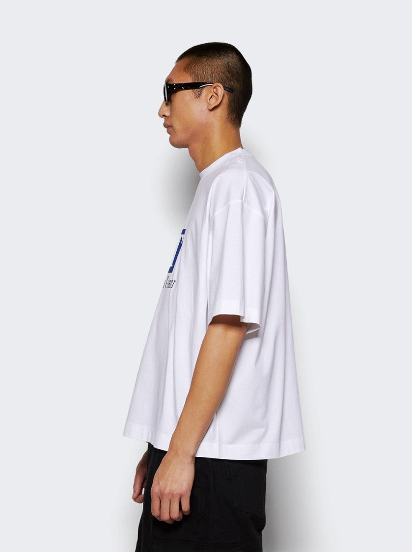 Vetements Vet Cropped Boxy Tee White