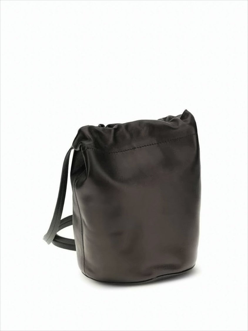 Maison Margiela Bucket-Style Shoulder Bag With Drawstring Closure