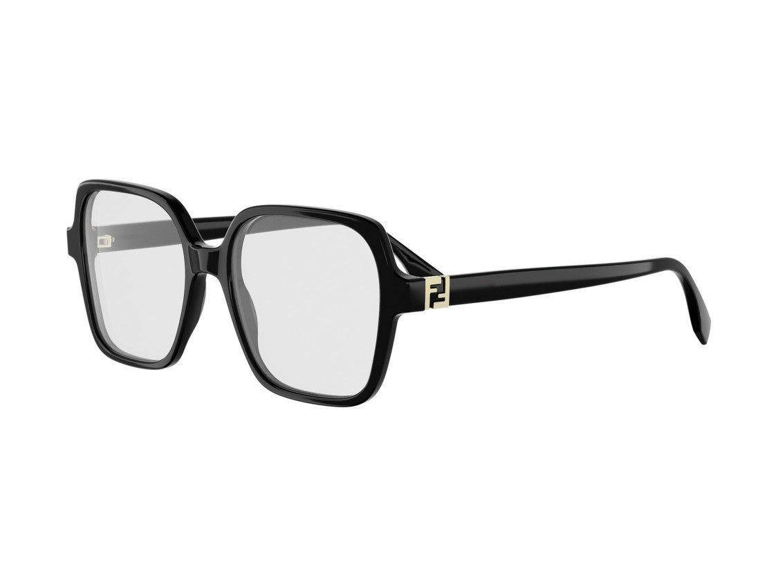 Fendi Fe50144i Gold Detail Oversized Square Sunglasses