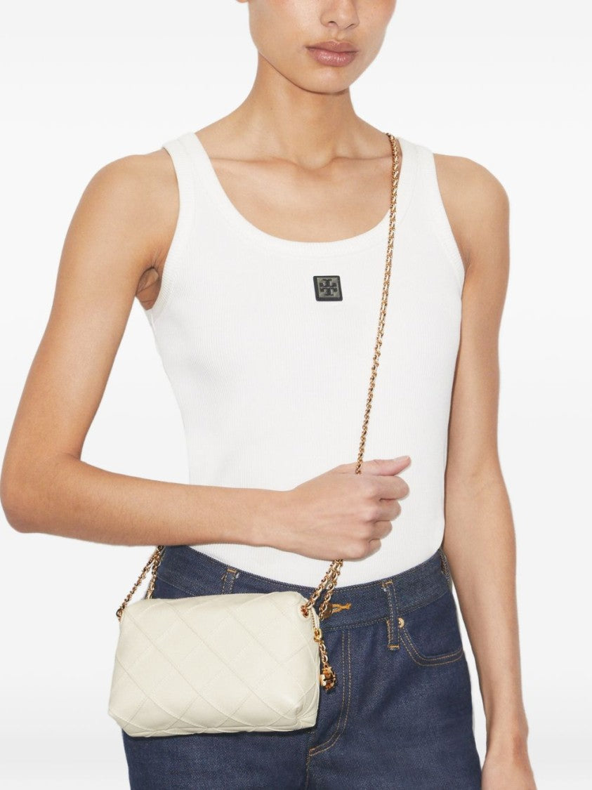Tory Burch Quilted Lamb Leather Bag