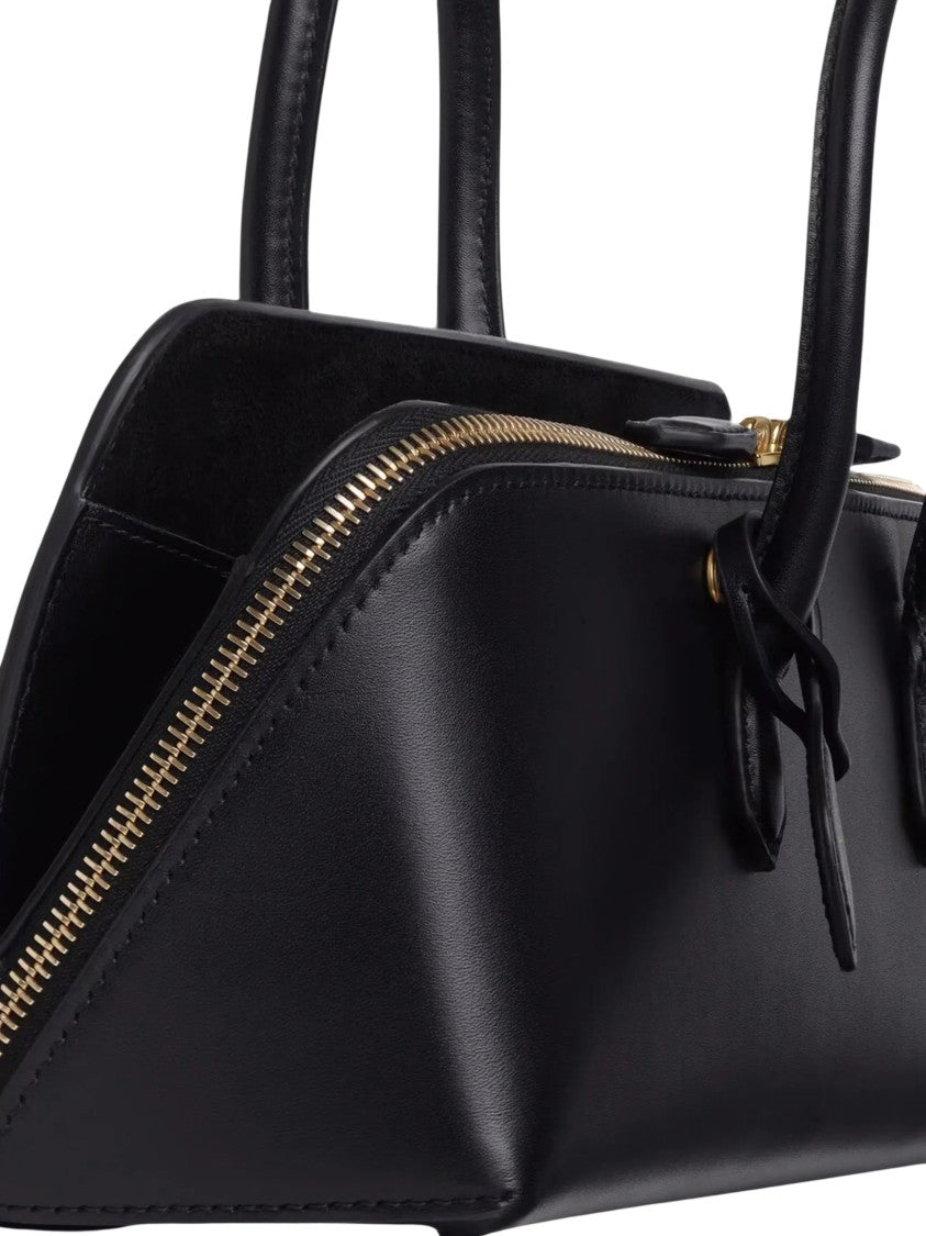 Alaïa Black Leather Small Delta Bag