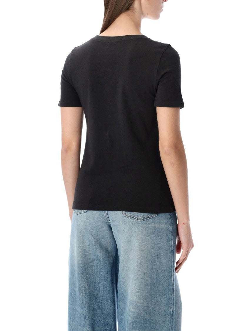 Chloé Flamingo Logo Printed T-Shirt