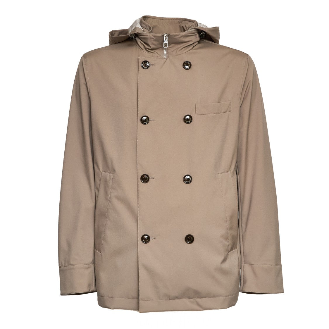 Montecore Hybrid Peacoat Parka Hooded Jacket