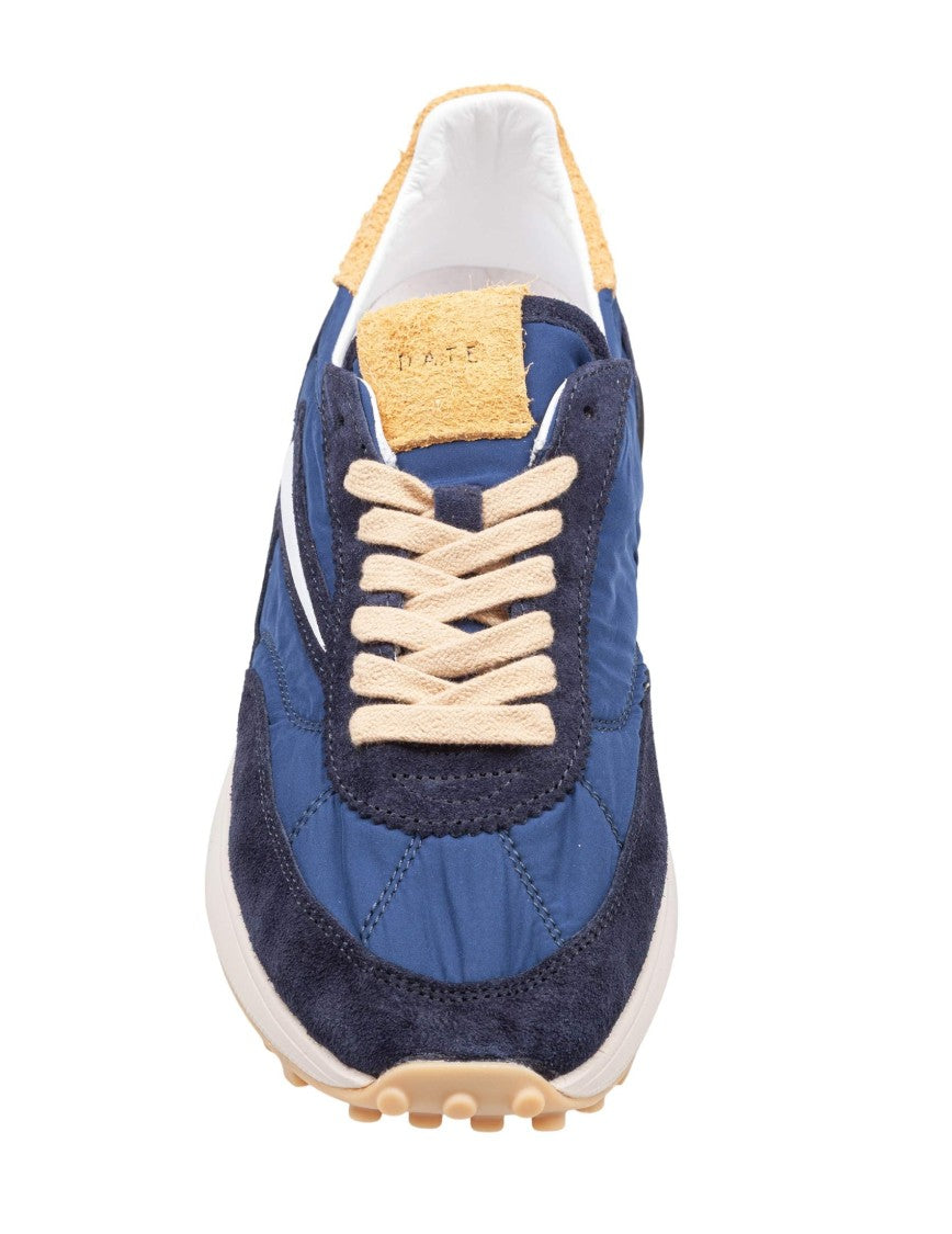 D.A.T.E Athleta Running Sneakers In Suede