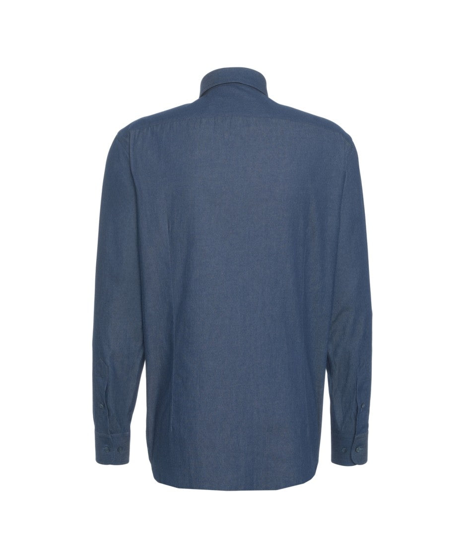 Etro Classic Blue Button-Down Shirt