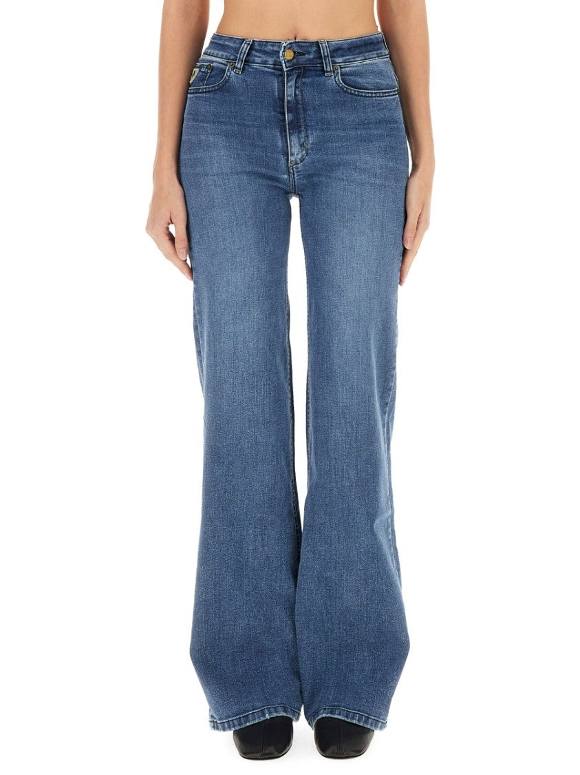 Lois Dpp High-Waisted Flared Denim Jeans