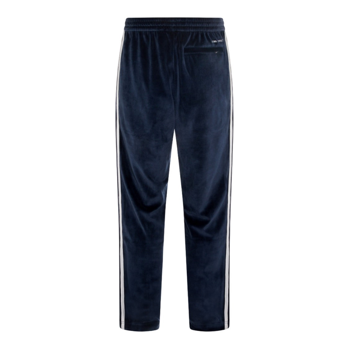 Adidas By Wales Bonner Straight-Leg Trousers In Dark Velvety Fabric
