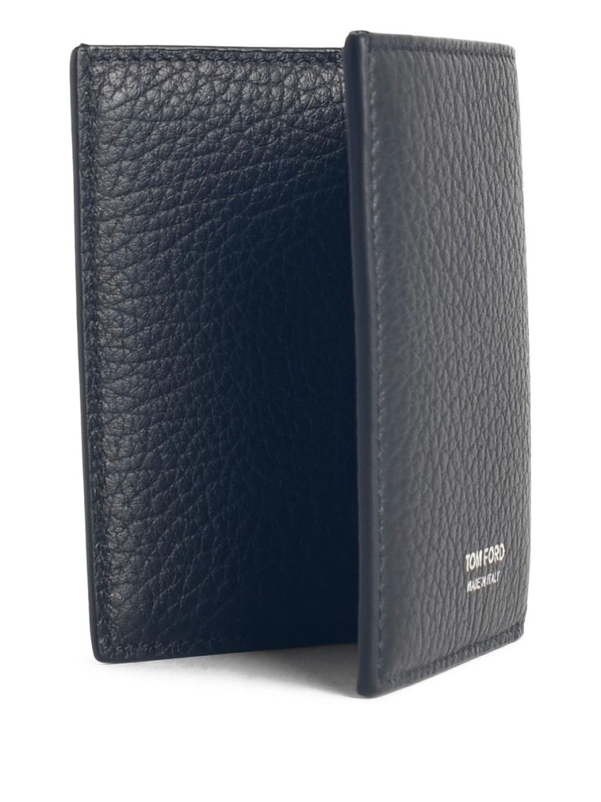 Tom Ford Card Holder In Deer Print Leather