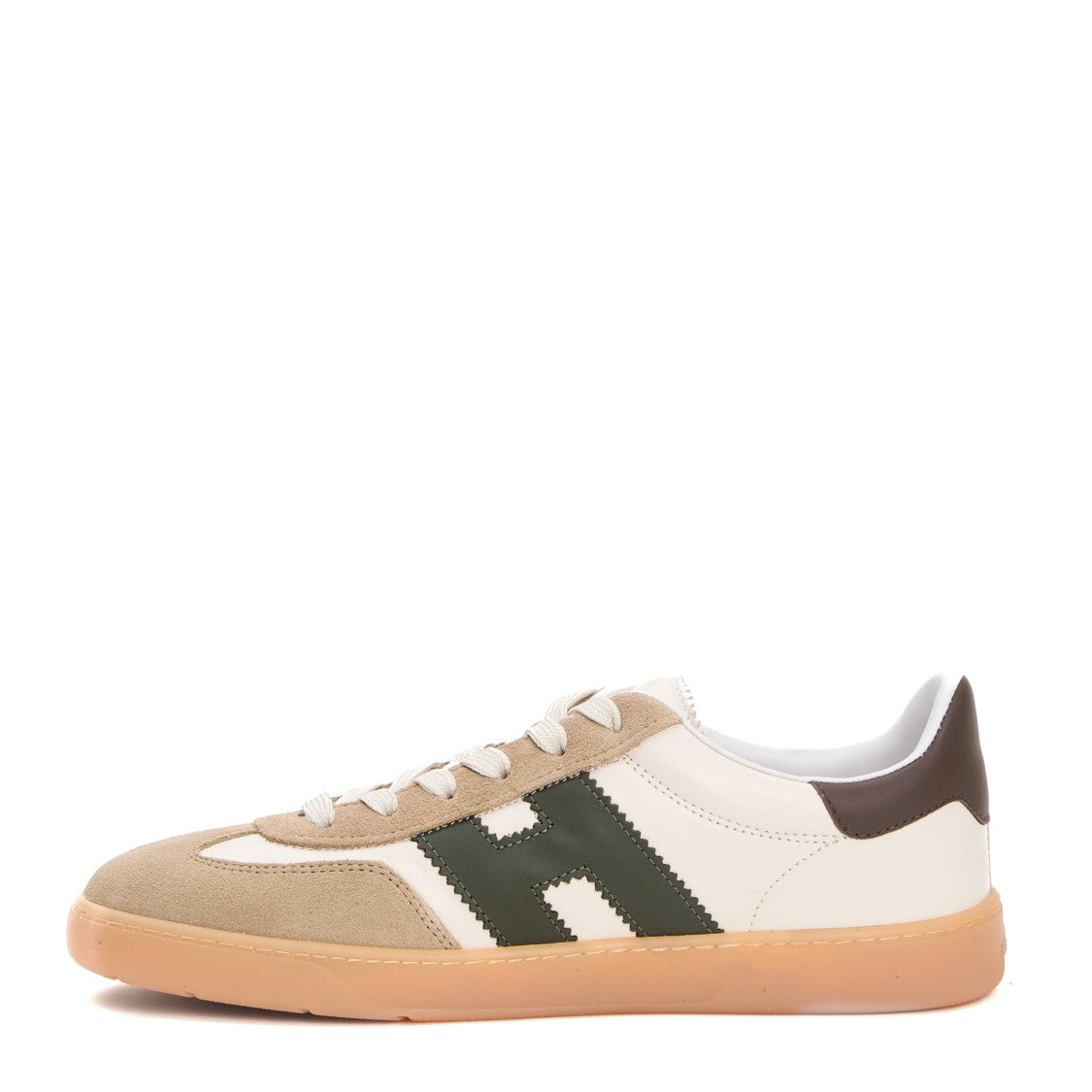Hogan Cool Leather Cream Cam Beige Sneakers