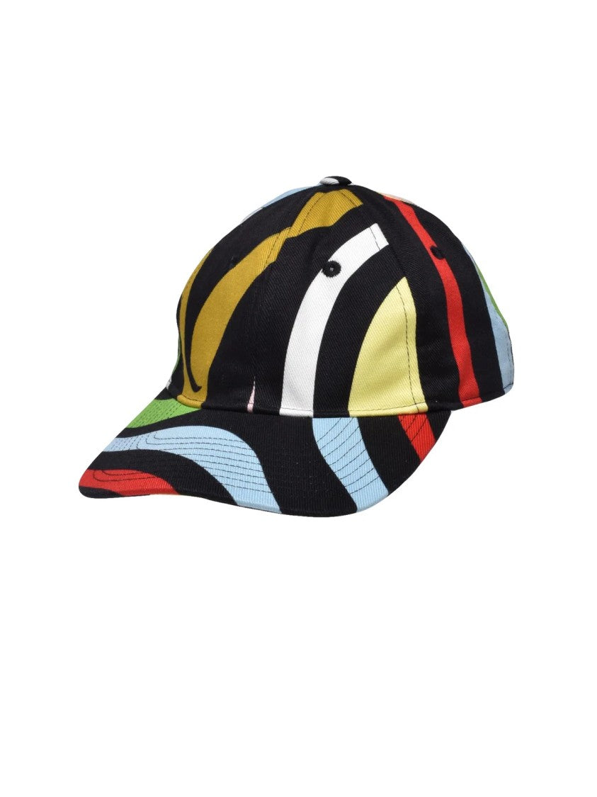 Pucci Multicolored Cotton And Elastane Pucci Hat