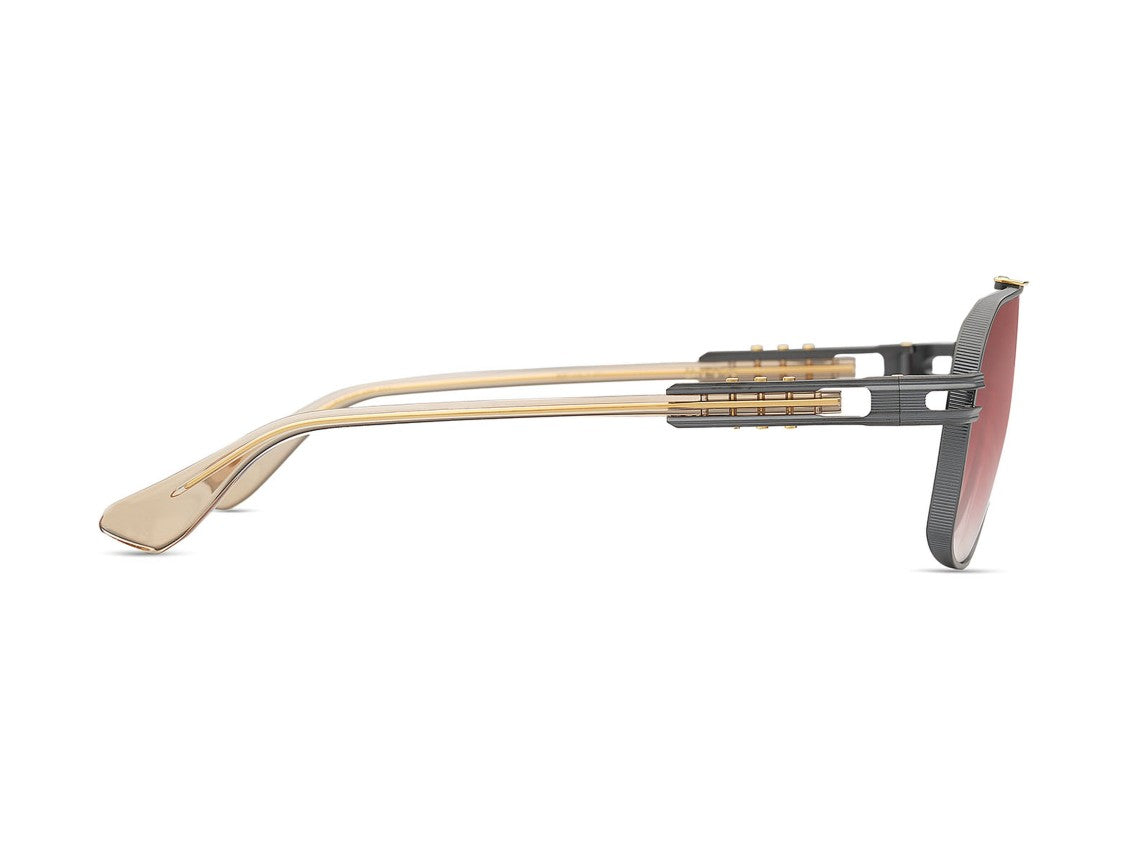 Dita Kudru Bold Double-Bridge Geometric Sunglasses