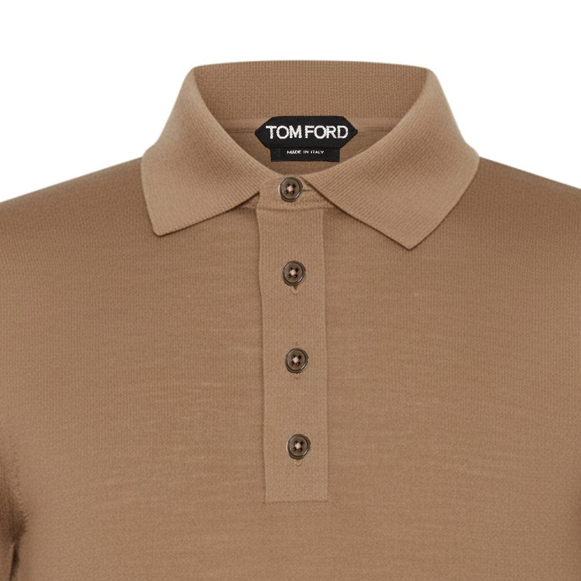 Tom Ford Merino Wool Polo Sweater