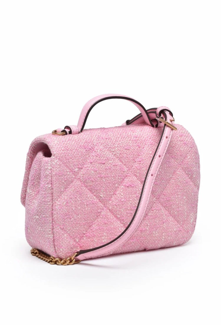 Tory Burch Willa Tweed Tote Bag - Pink